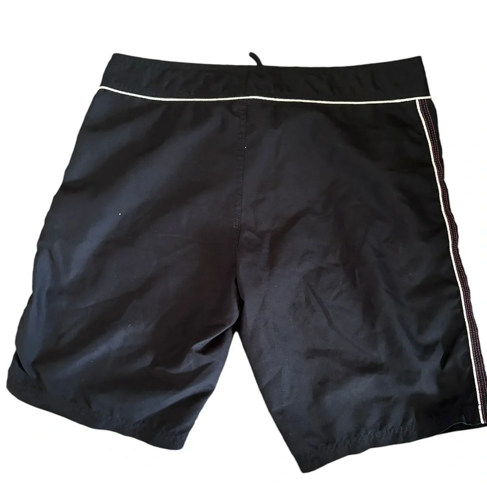 Aeropostale Black Colorful Logo Board Shorts Mens Size Medium